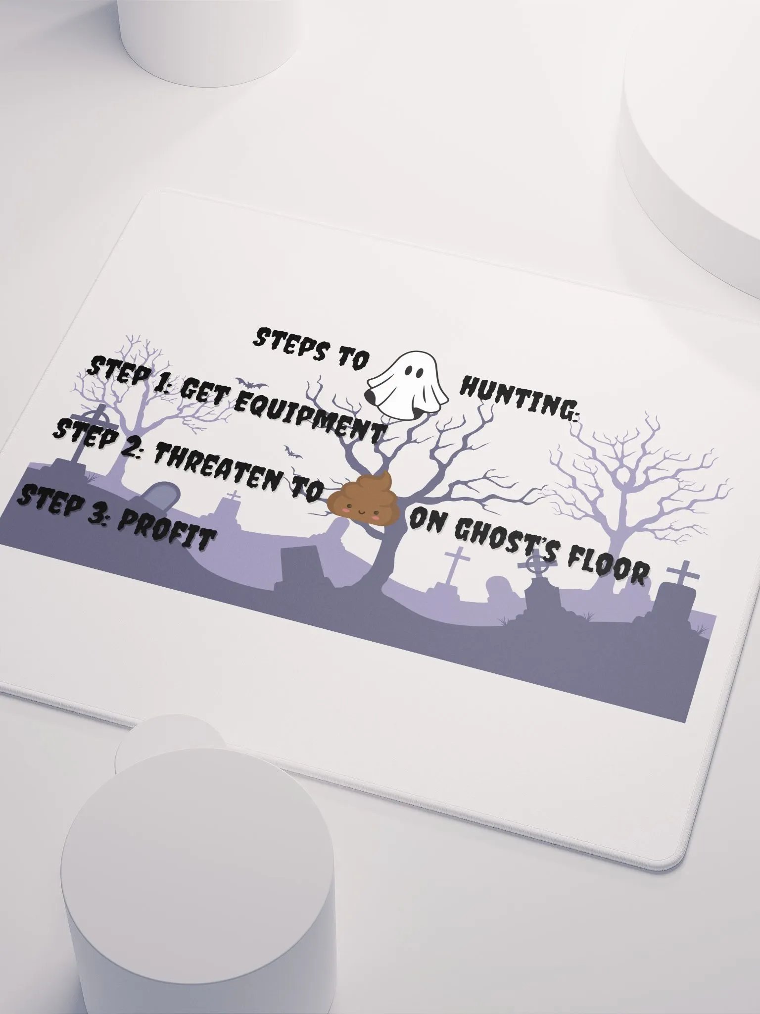 Ghost Hunting Steps Mousepad product image (3)