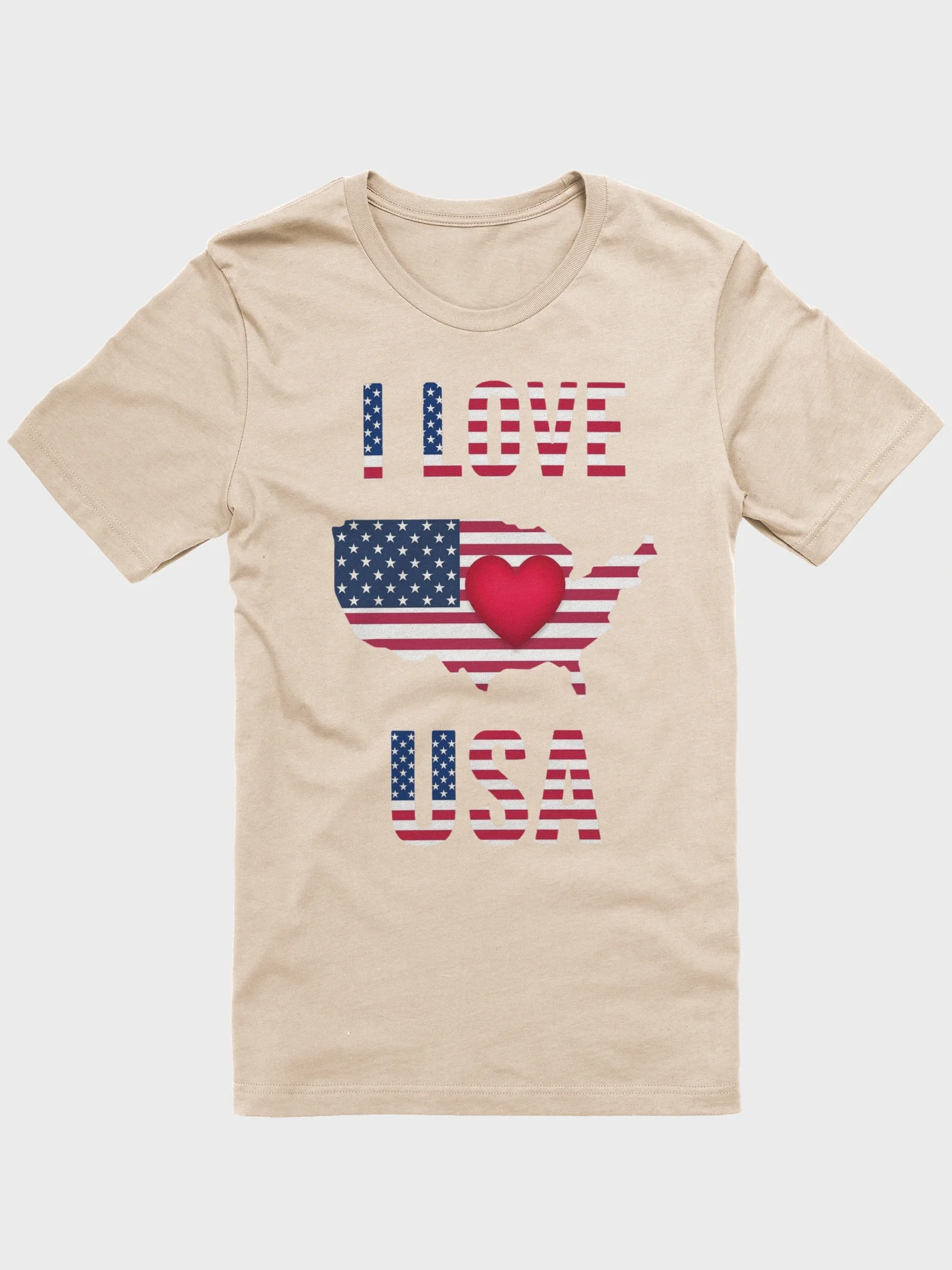 Patriotic Love Map T-Shirt product image (65)