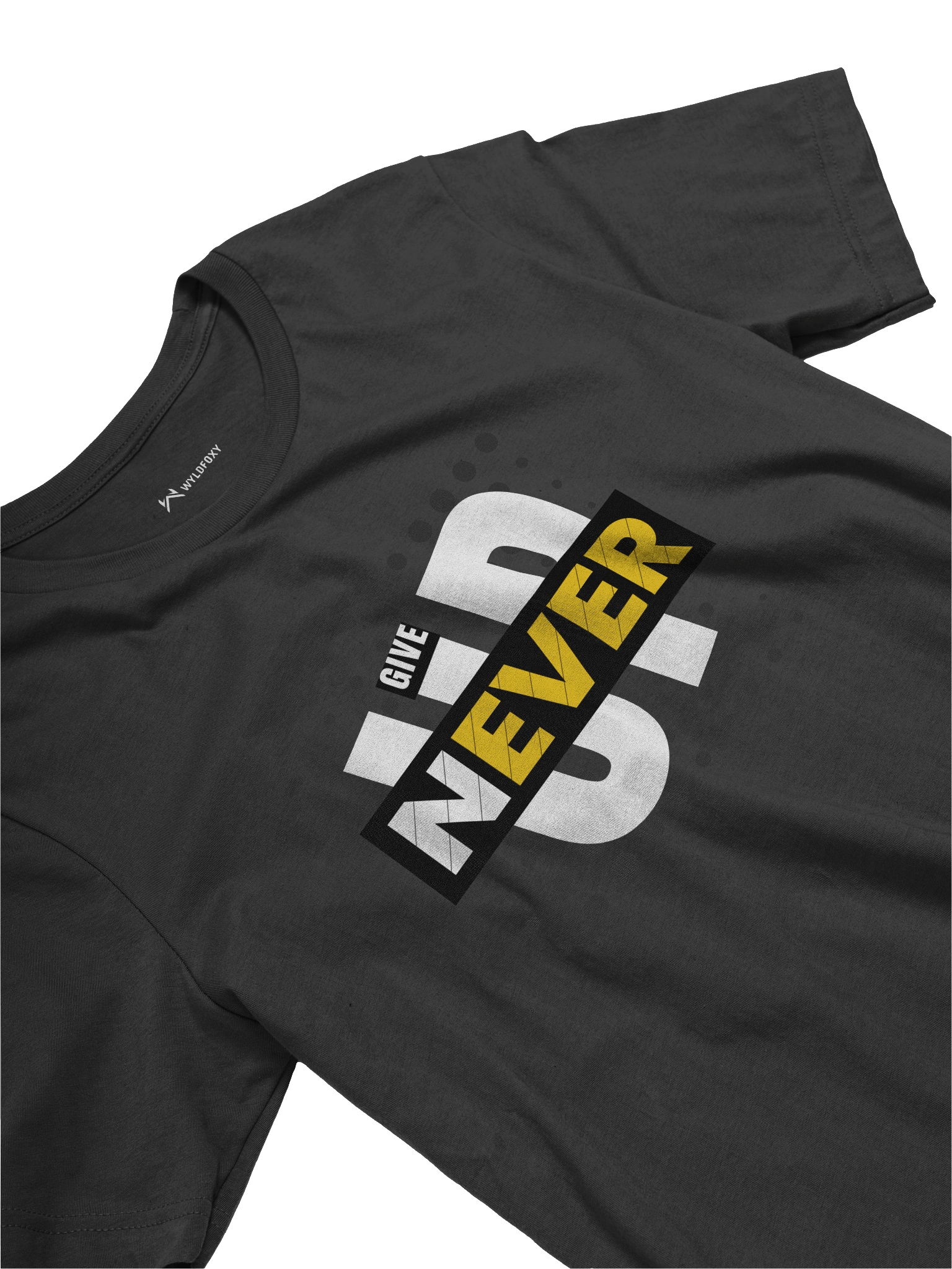 WyldFoxy Never Give Up Supersoft T-Shirt product image (21)