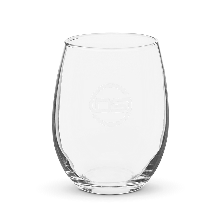 DS Circle Logo Stemless Wine Glass product image (2)