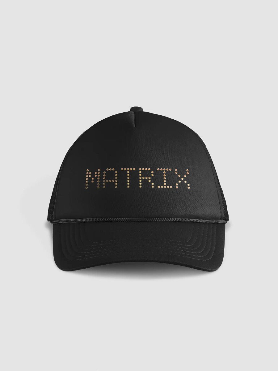 Value Cap Egg-citing Matrix Trucker Hat product image (1)