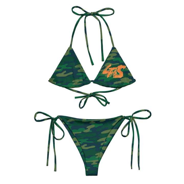 GAS Camo Orange Logo Bikini Set product image (1)