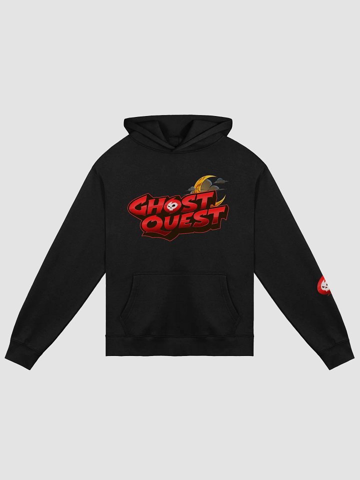 Printed GhostQuest Moon Logo Hooded Sweatshirt product image (1)