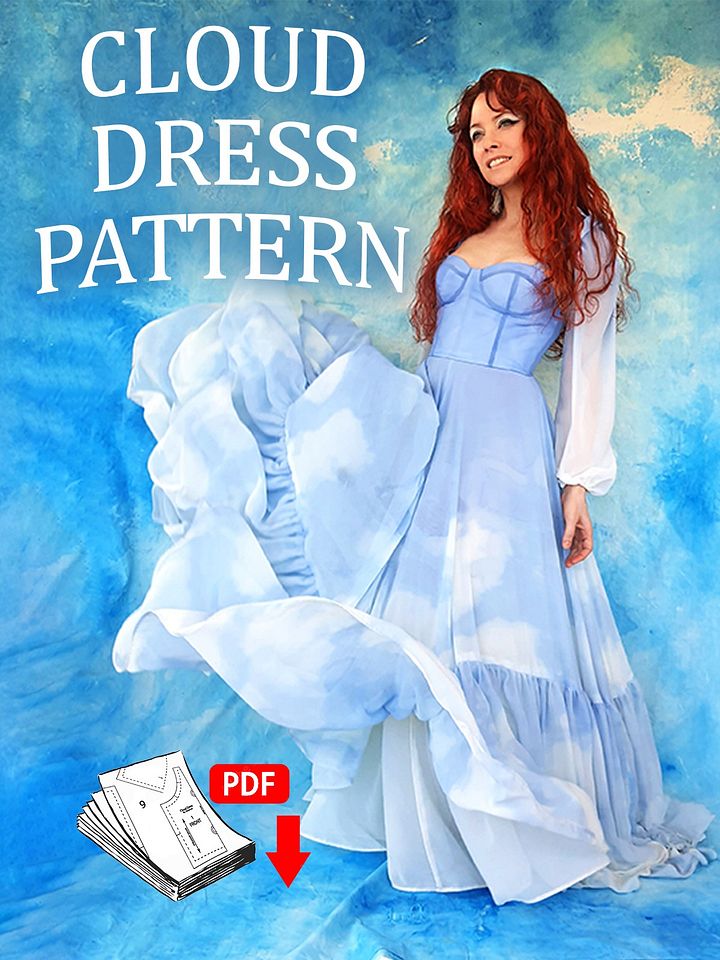 Cloud Dress Pattern product image (1)