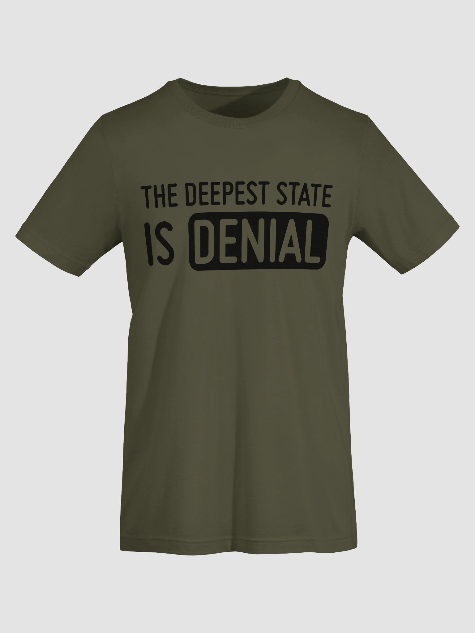 The Deepest State is Denial Shirt (Black Print Version) product image (19)