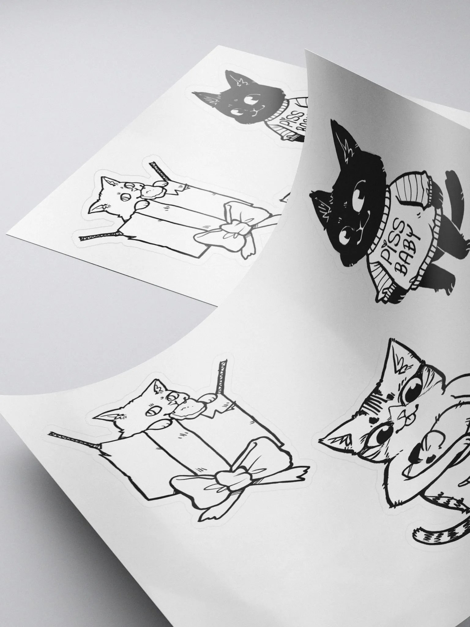 Holiday Cat Stickers product image (4)