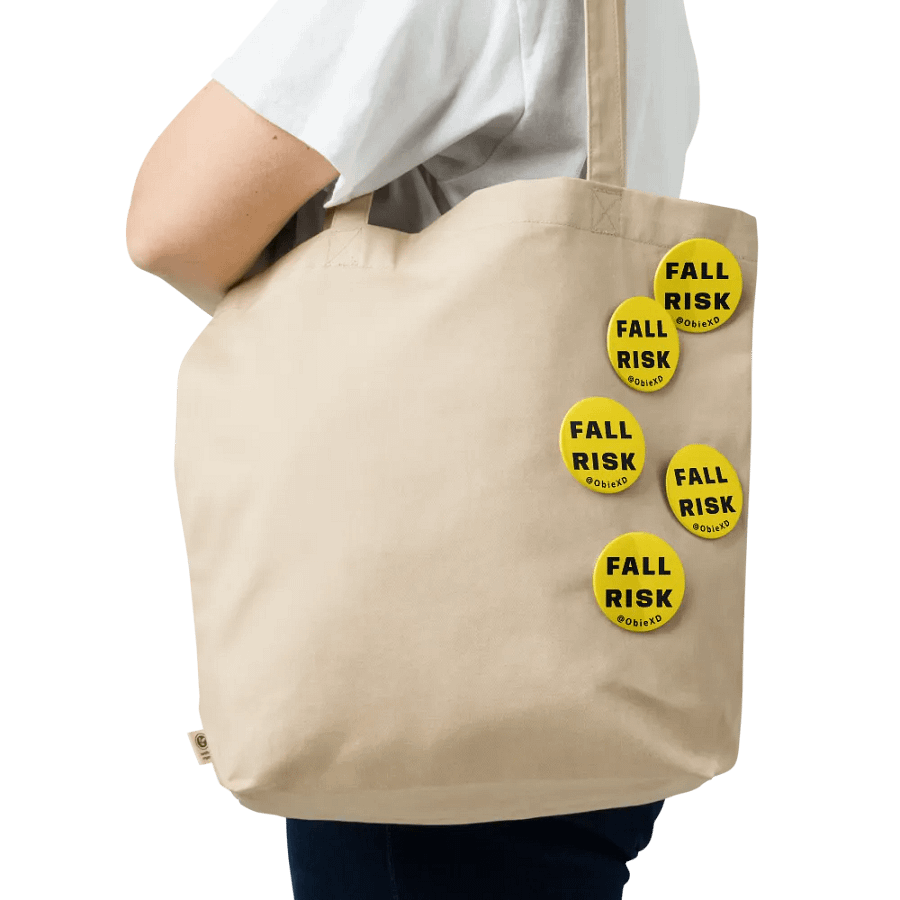 FALL RISK - Pins (Pack of 5) product image (5)