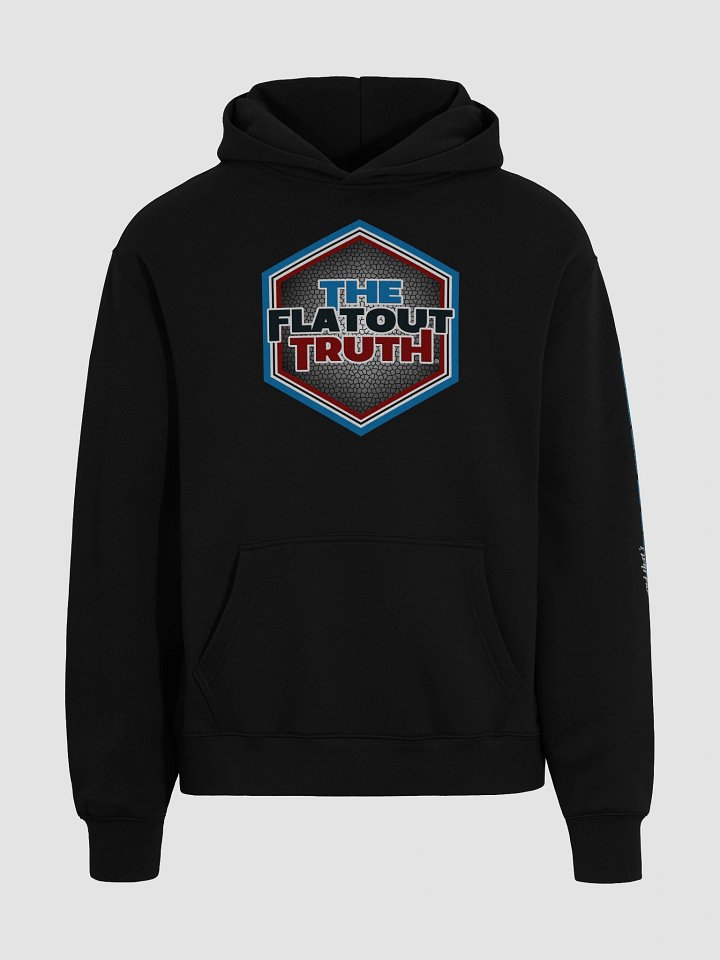 TFOT Premium Lg Red Hex Oversized Hoodie product image (1)