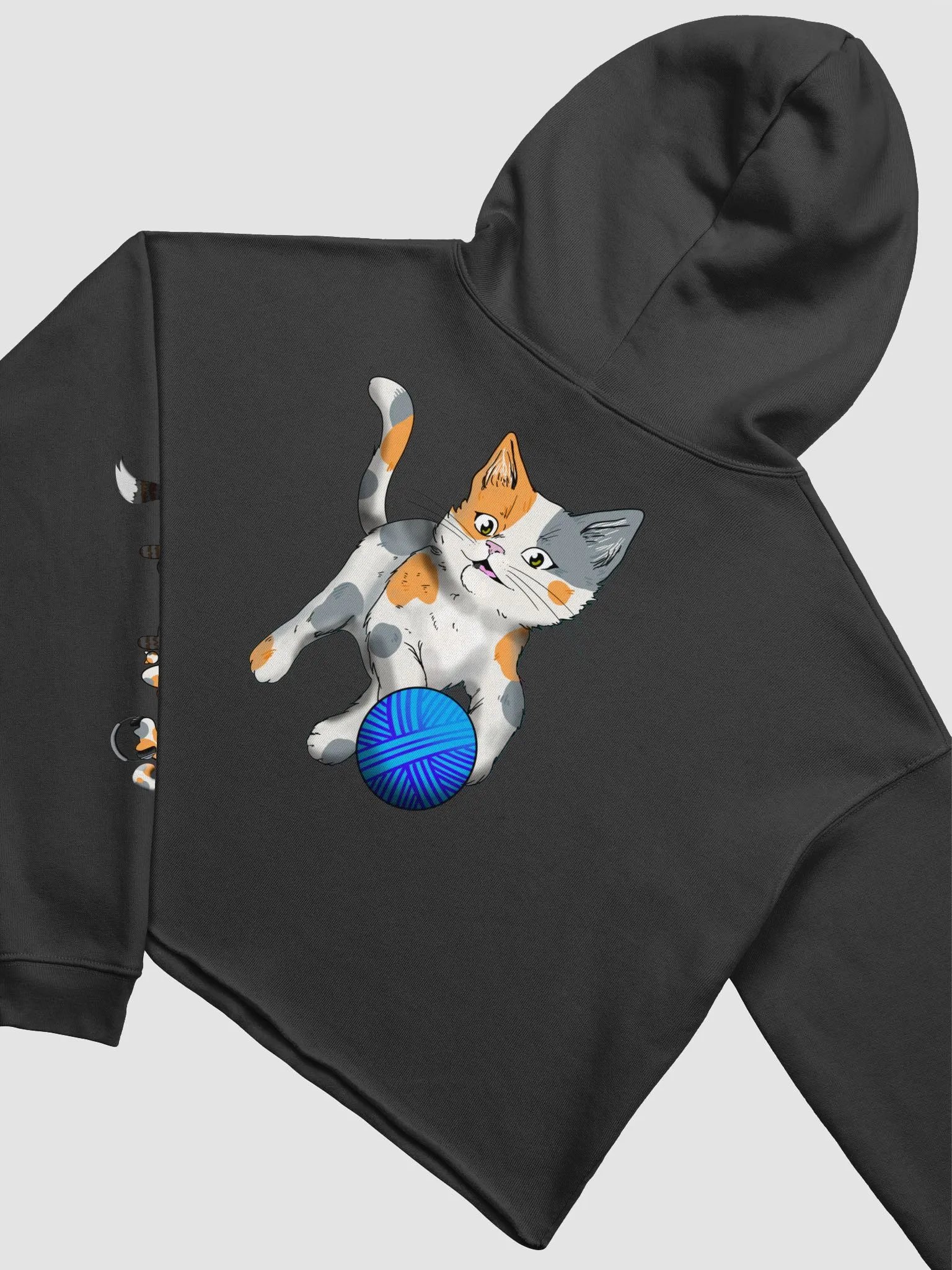 Come on Meow crop Hoodie product image (4)