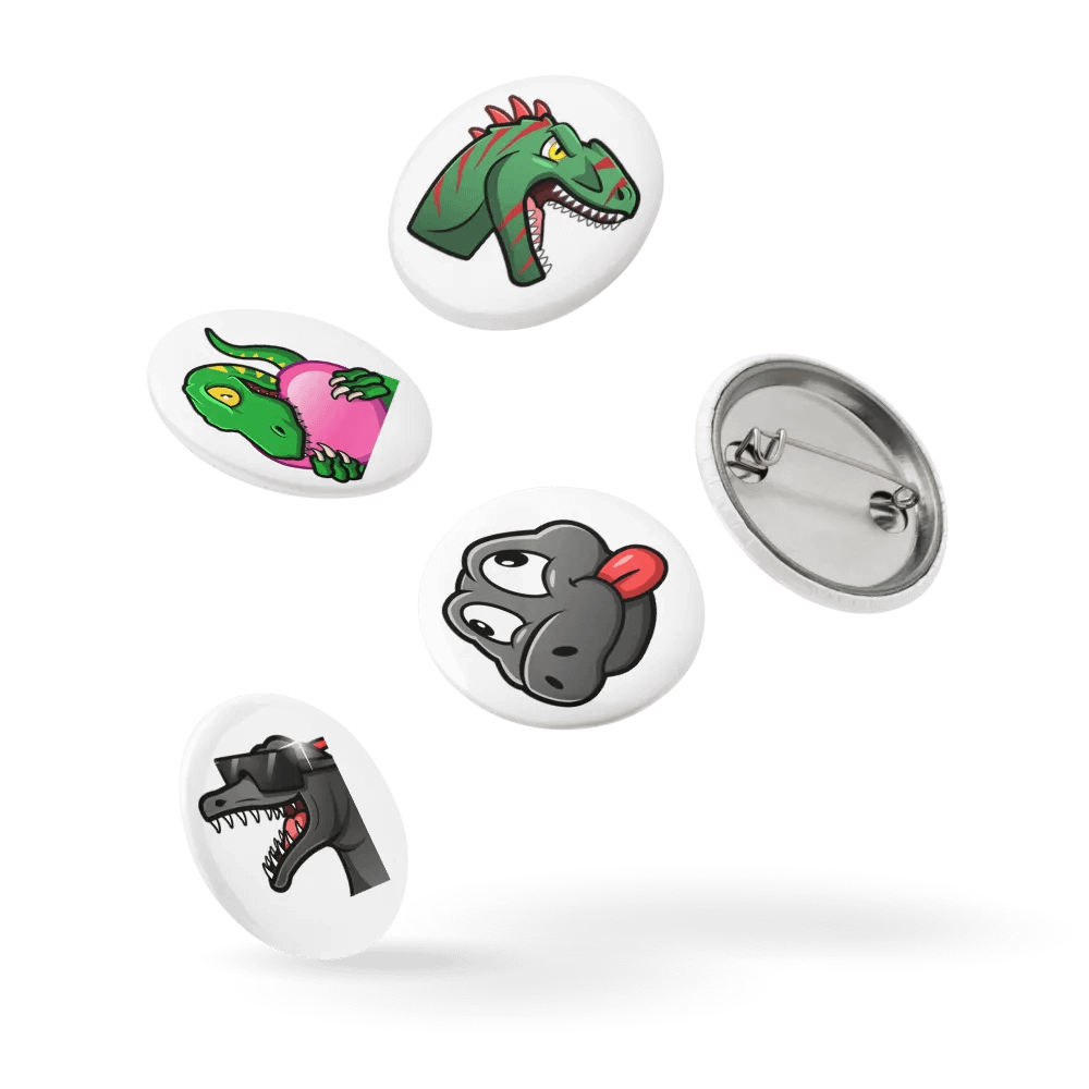 Dino-mite Dinosaur Pin Set #2 product image (14)