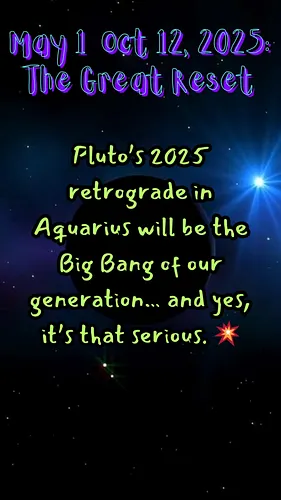 ♒️🔥 Pluto’s 2025 retrograde in Aquarius isn’t just about transformation—it’s a cosmic CODE RED for society. Here’s why you ca...
