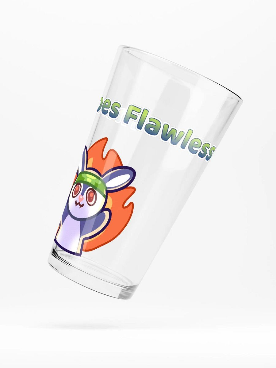 There goes Flawless Pint Glass product image (5)