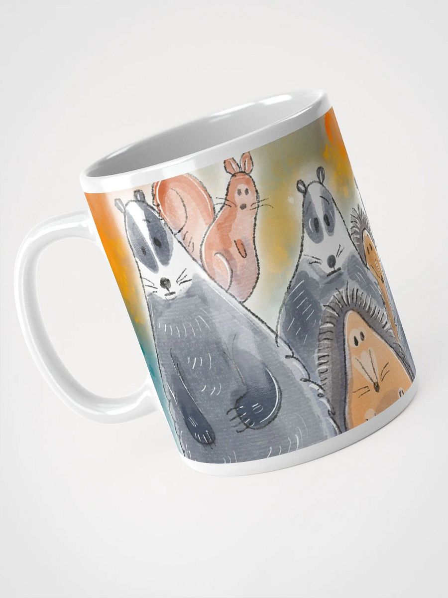 Woodland Friends Hand Drawn Illustrated Mug product image (3)