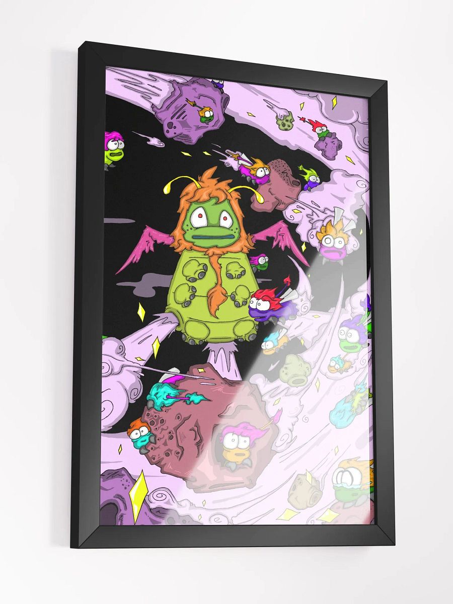 Hive of the Distractroid Queen Framed Poster product image (9)