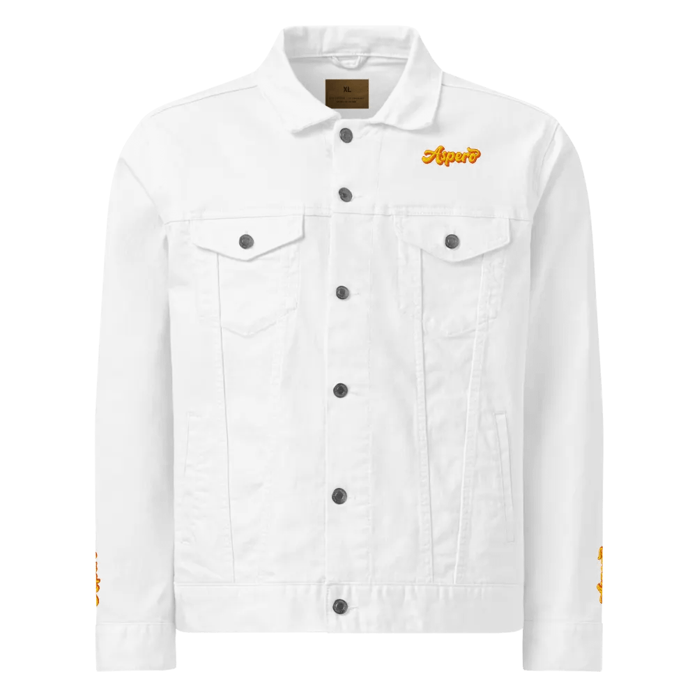 Sunset Script Denim Jacket product image (9)