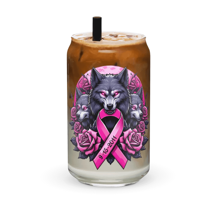 Wolves for Hope Can Glass product image (8)