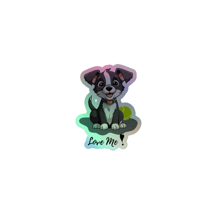Pawsitively Holographic Puppy Sticker Sheet product image (1)