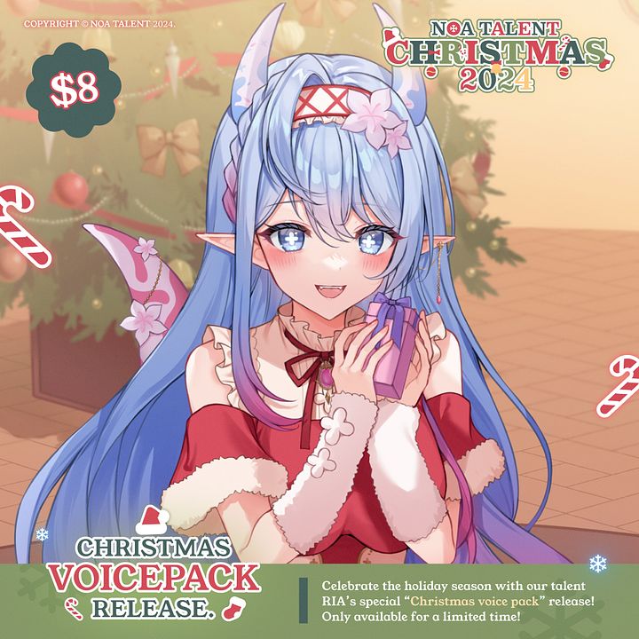 RIA: 2024 Christmas Voice Pack product image (1)
