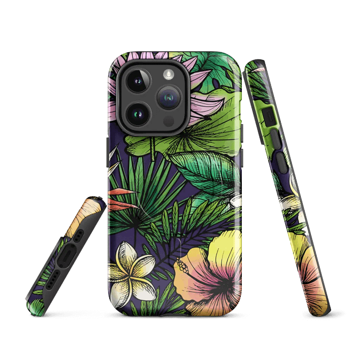 Tropical Blooms MagSafe® Tough Case product image (3)