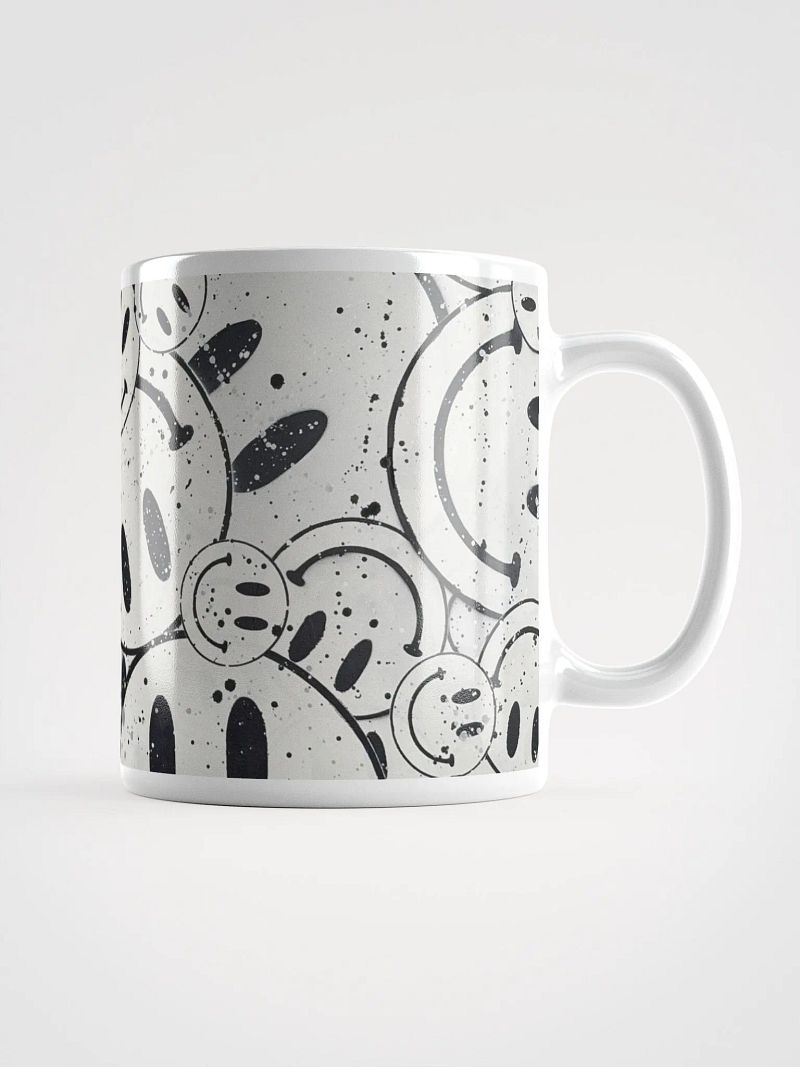 White Smiley Mug