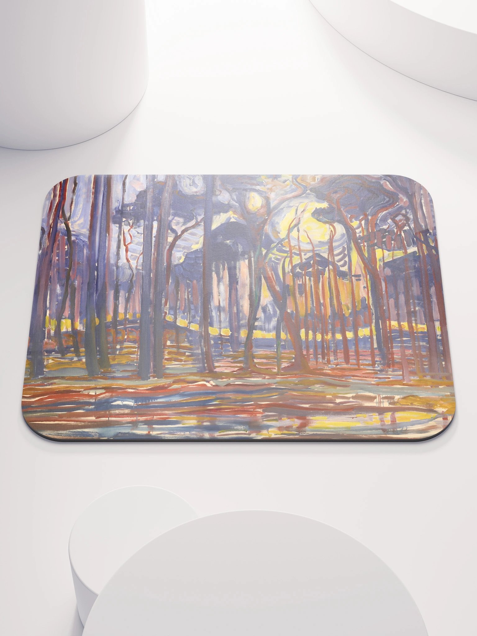 Vivid Forest Dream Mouse Pad product image (1)