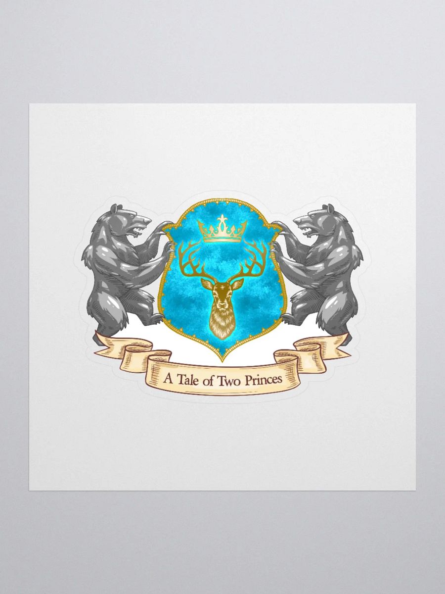 A Tale of Two Princes Sticker product image (1)