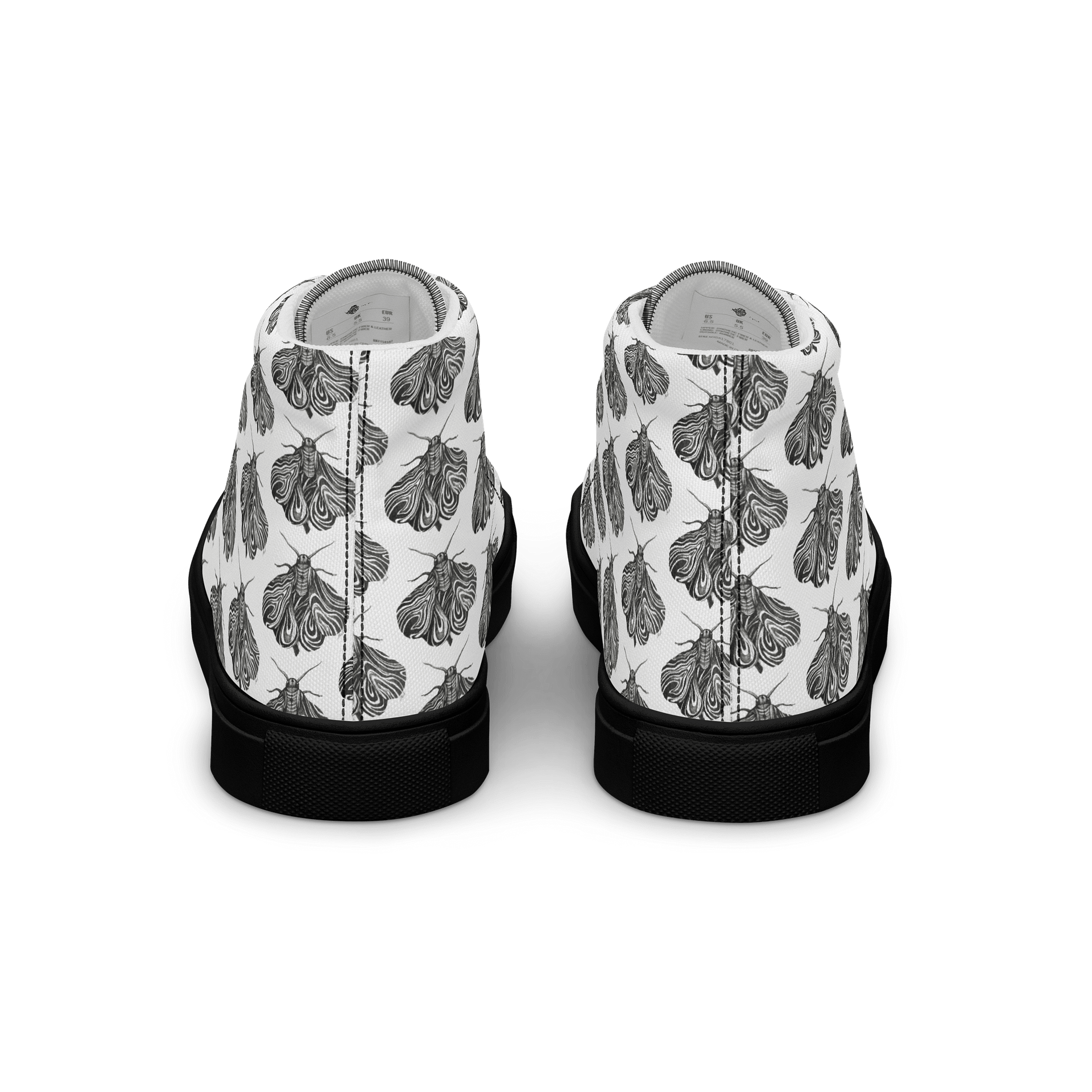 Moth - Women's High Top Canvas Shoes product image (7)