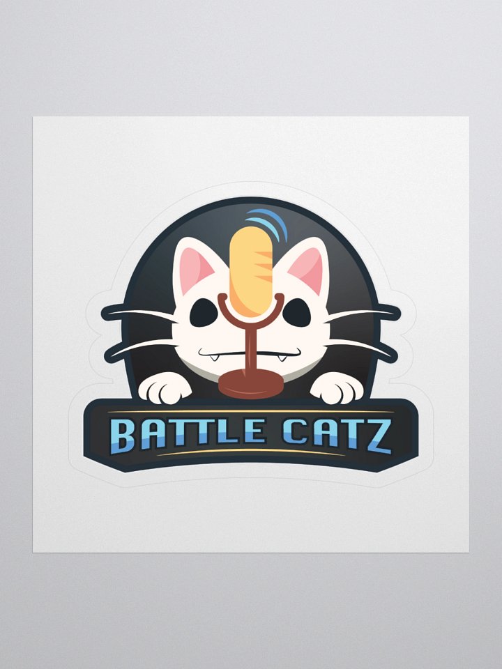The Battle Catz Podcast Stickers! product image (1)