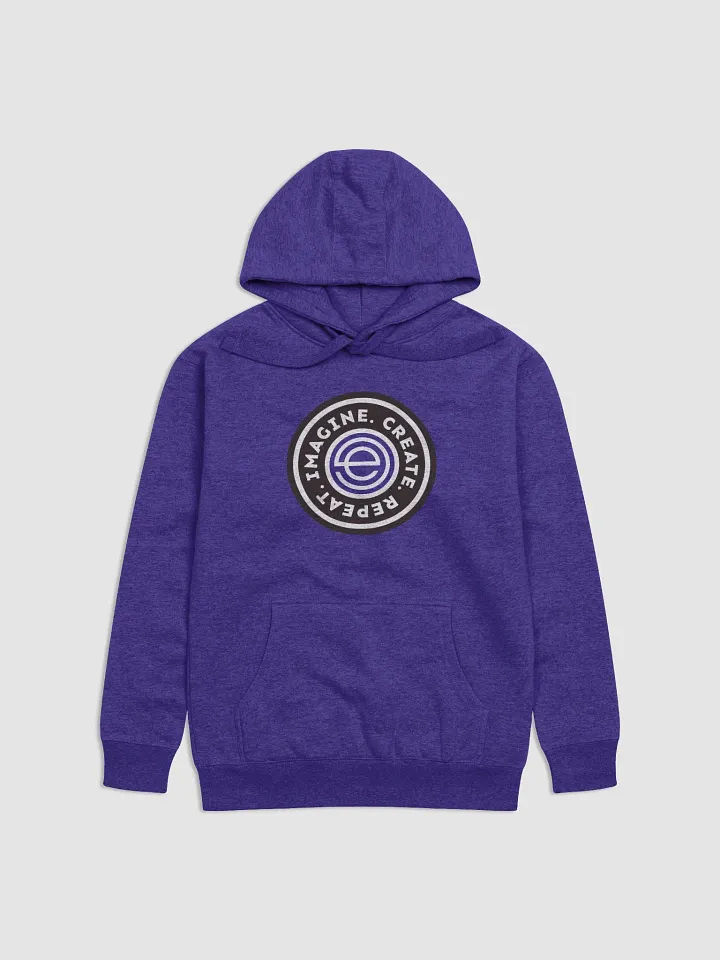 Imagine. Create. Repeat Unisex Hoodie product image (2)