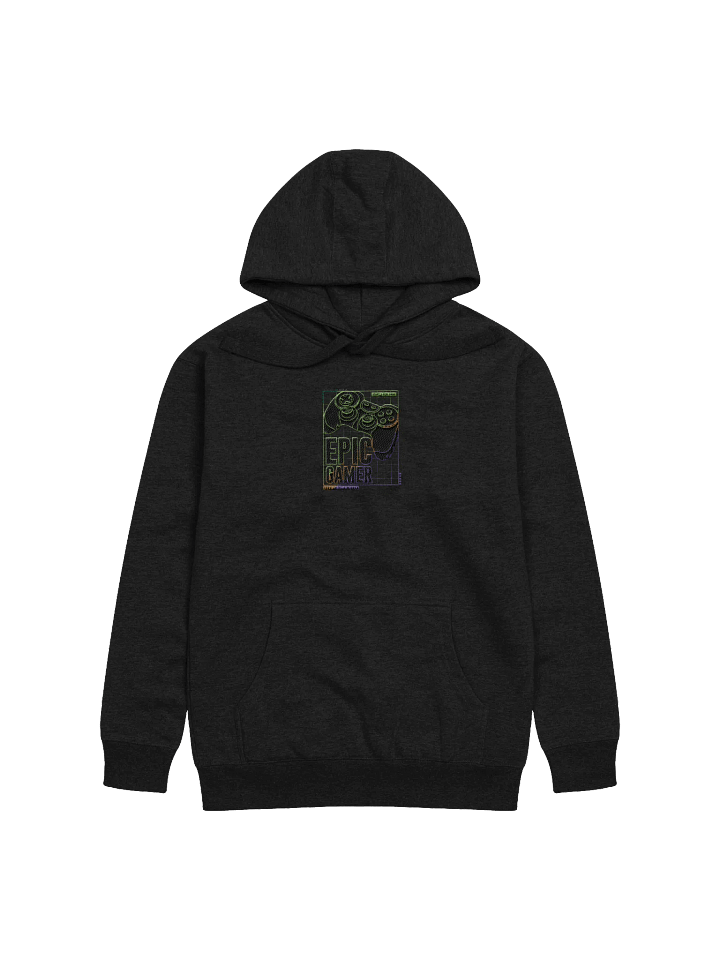 Epic Gamer Center Embroidered Hoodie product image (1)