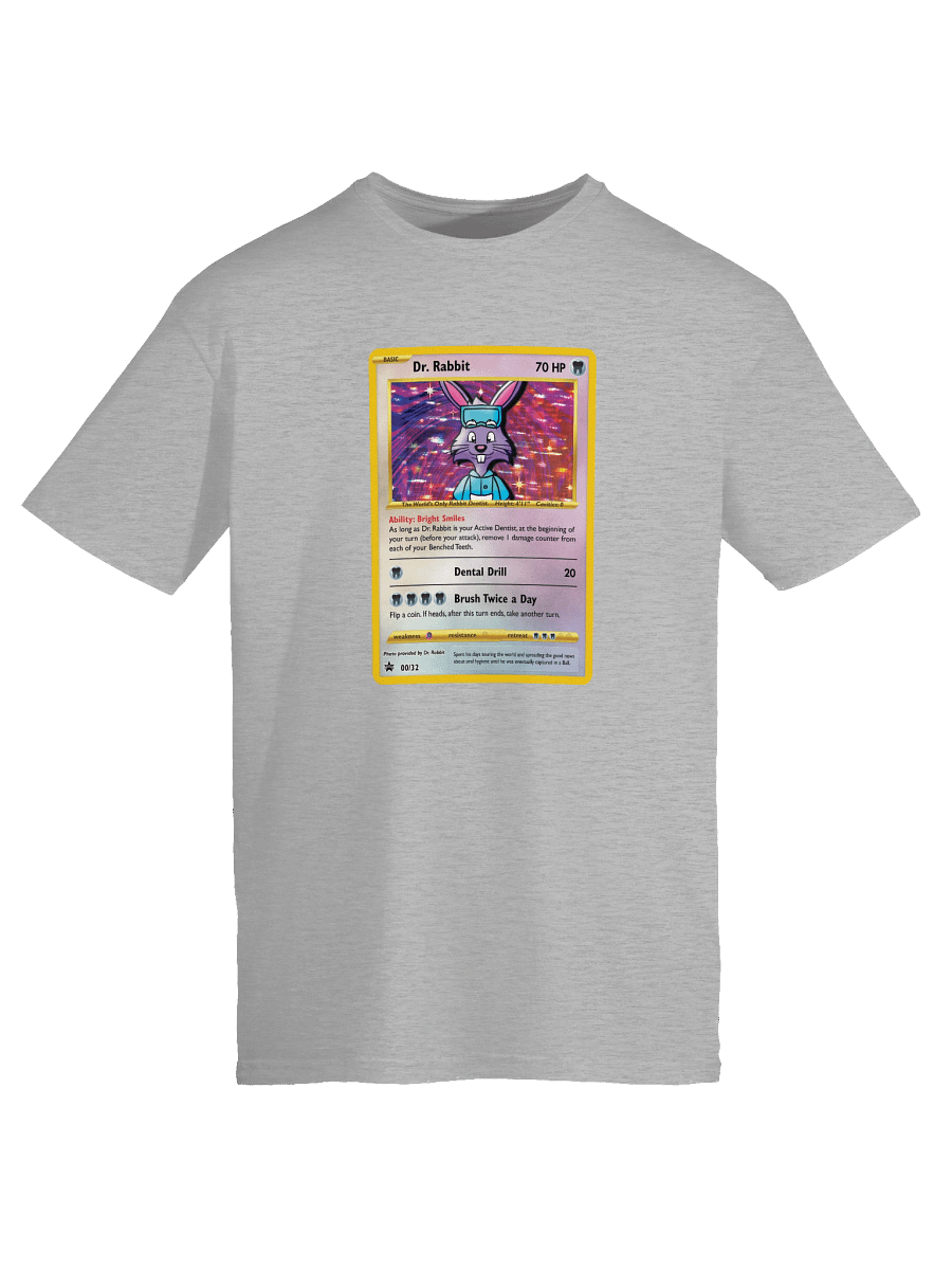 "Rabbit Dentist Trading Card" Shirt product image (62)