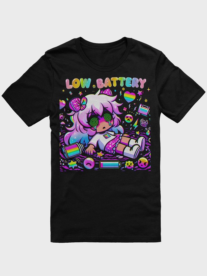 LOW BATTERY — Gen Z Chaoscore T-Shirt product image (1)