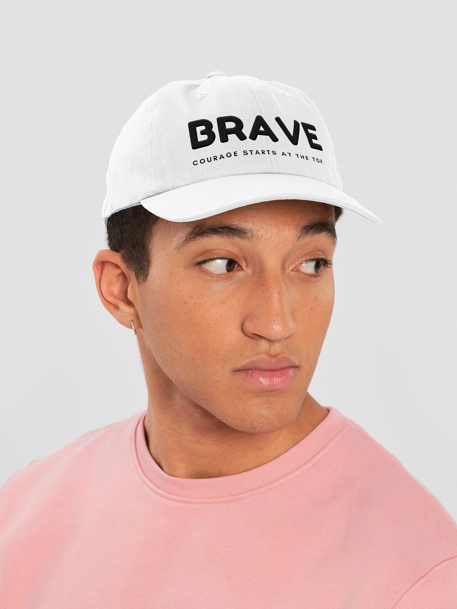 Brave Dad Hat – White Edition product image (6)