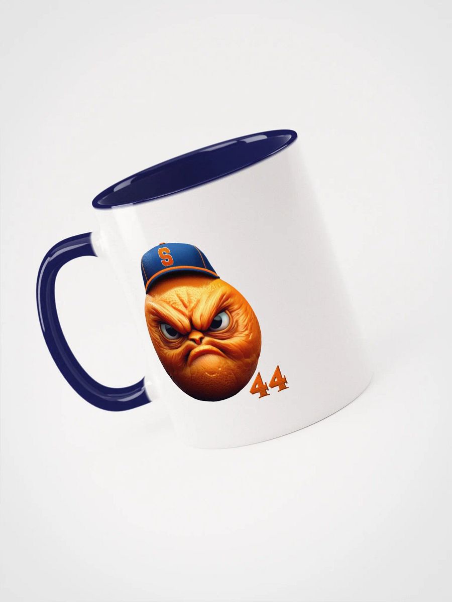 Spherical Rage Ceramic Mug with the The Syracuse 44 orange product image (3)