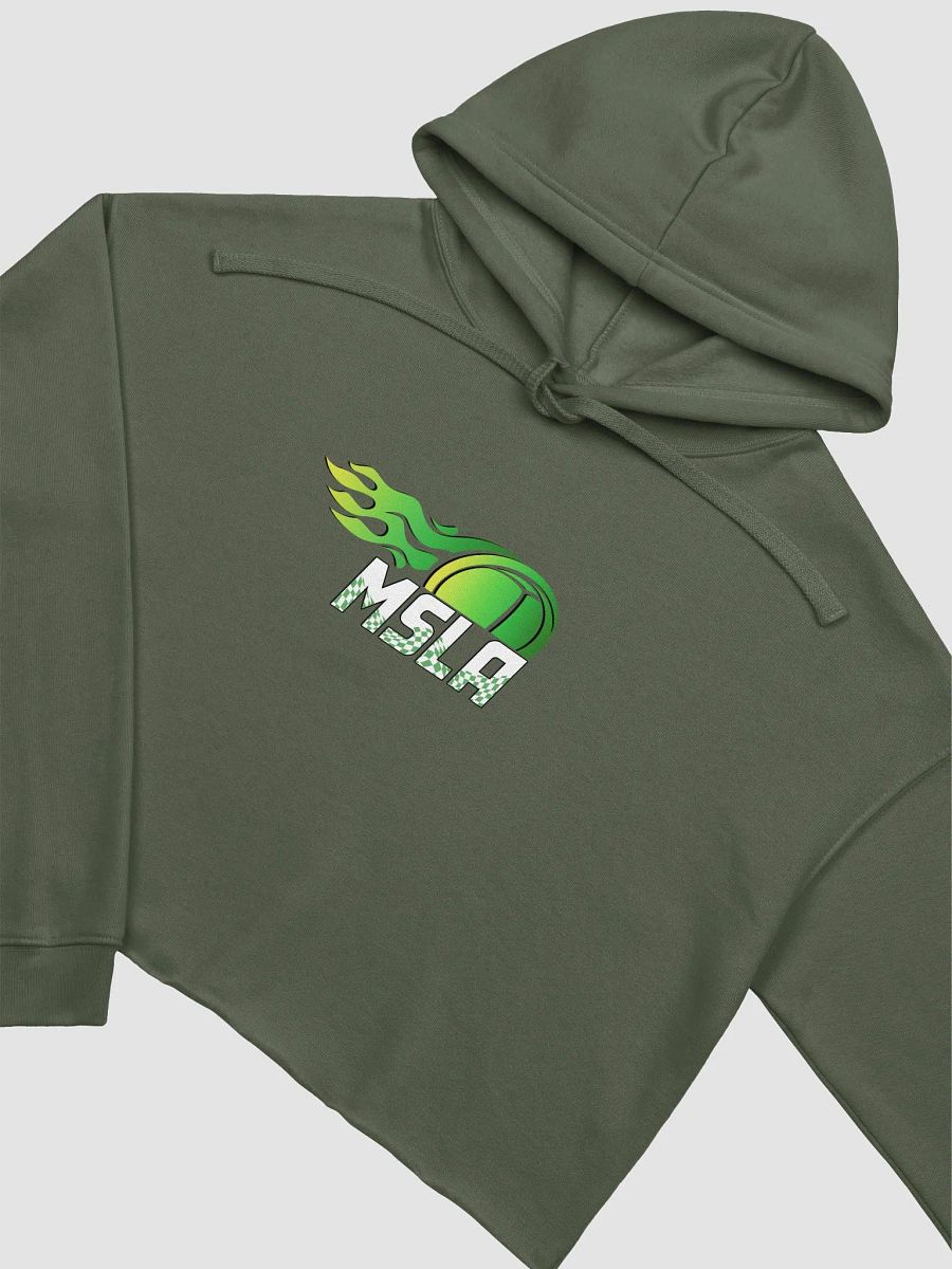 MSLA Green Cropped Hoodie product image (15)
