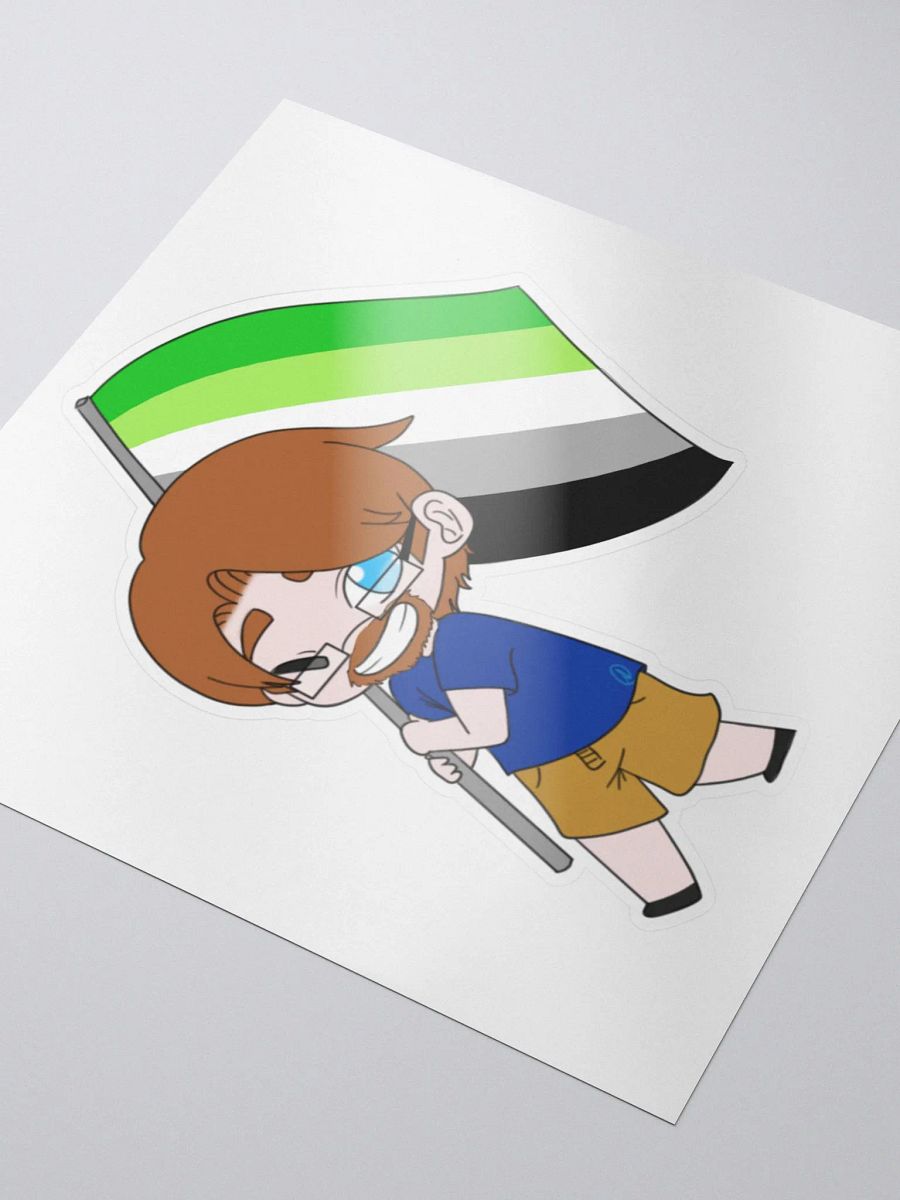 Shemp Aromantic Sticker! product image (3)