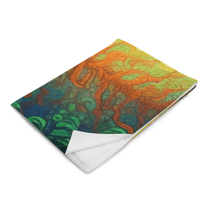 Forest abstract Jetée/ Blanket product image (2)