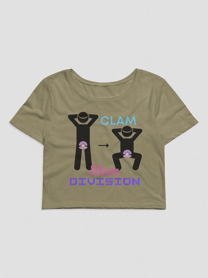 Clam Slam Crop Top T-Shirt product image (1)