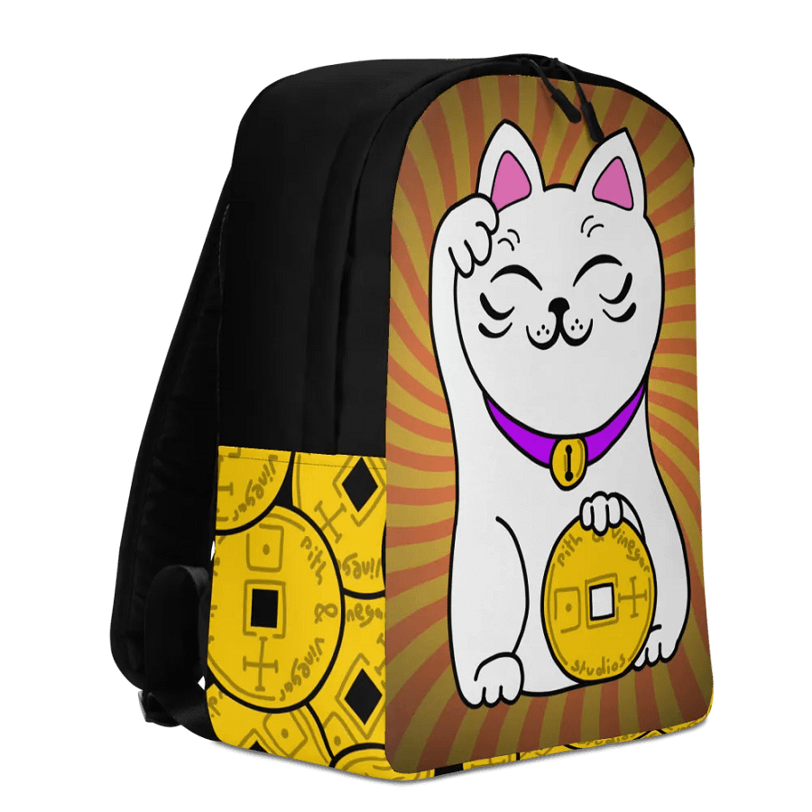 Maneki neko backpack product image (3)