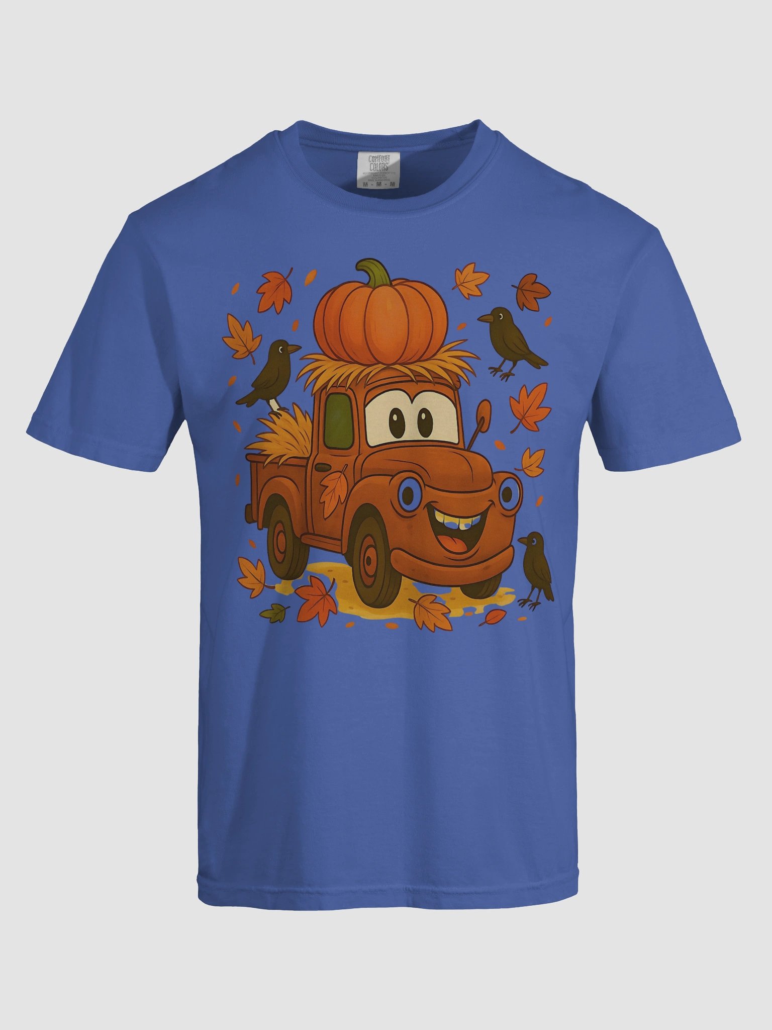 Pumpkin Pickup Truck Fall T-Shirt product image (46)