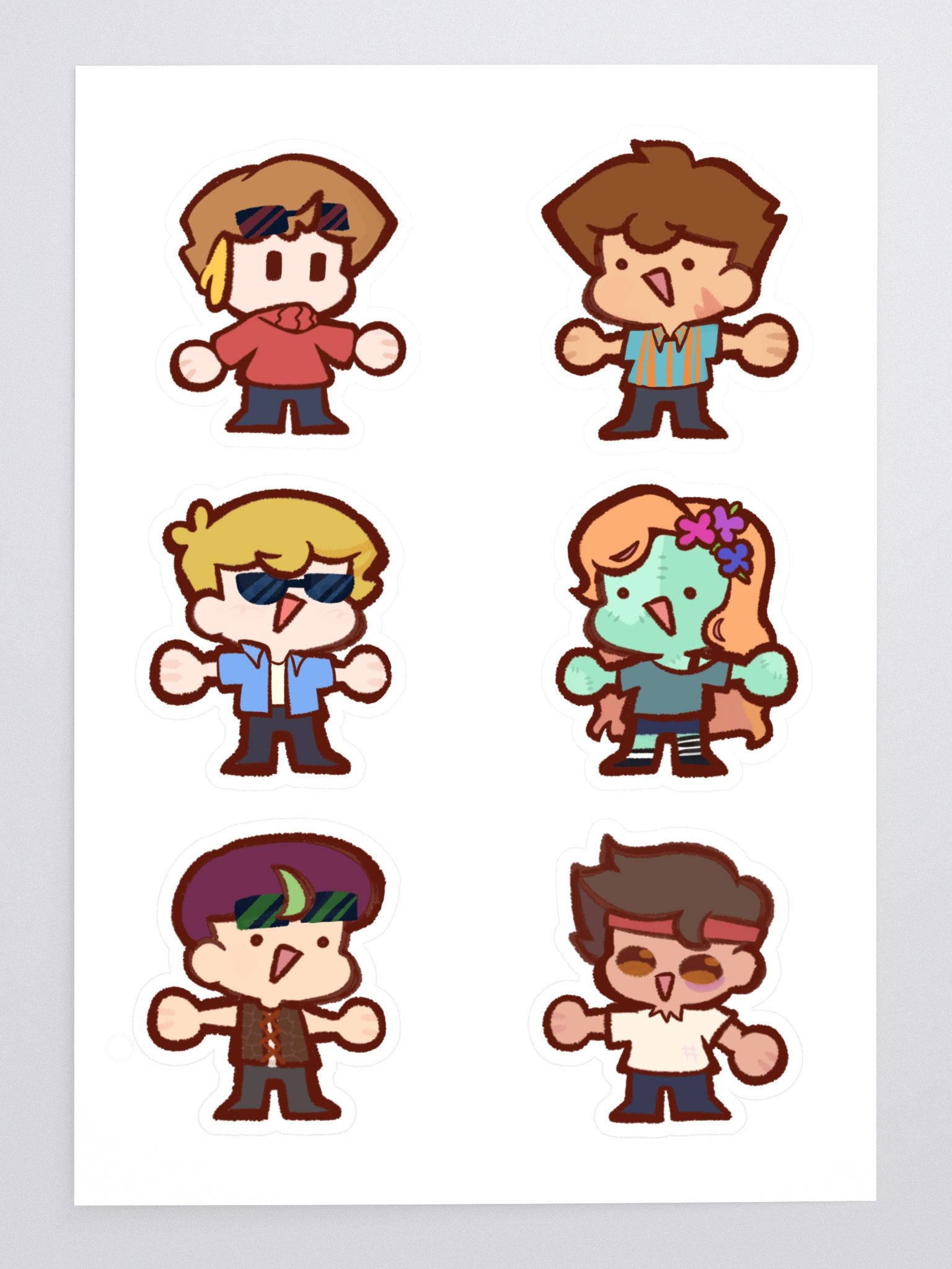 Bad boys & Clockers sticker set product image (3)