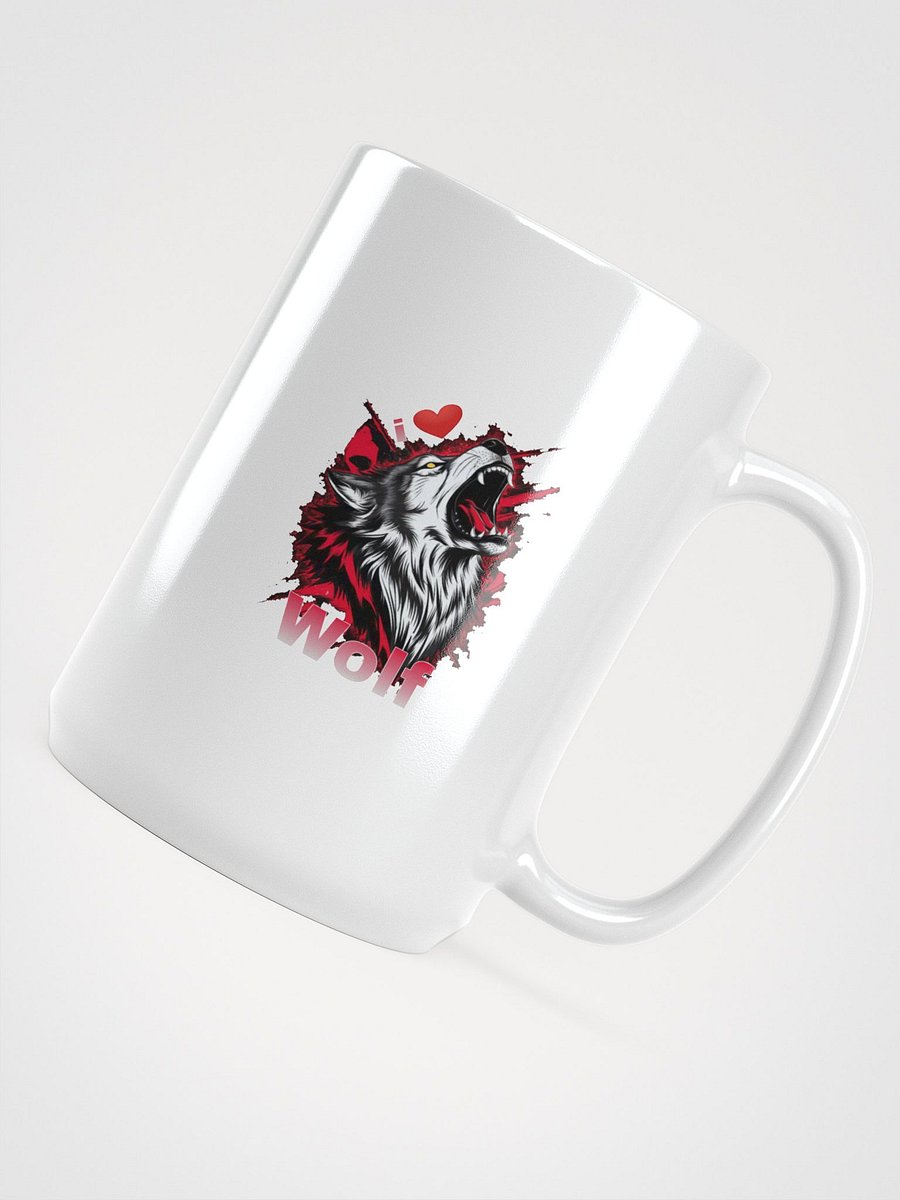 Dynamic Wolf Howl Mug product image (5)