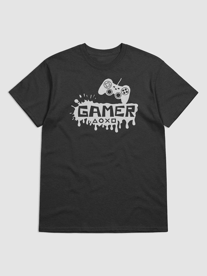 "Gamer" Game Controller Silhouette T-Shirt product image (2)