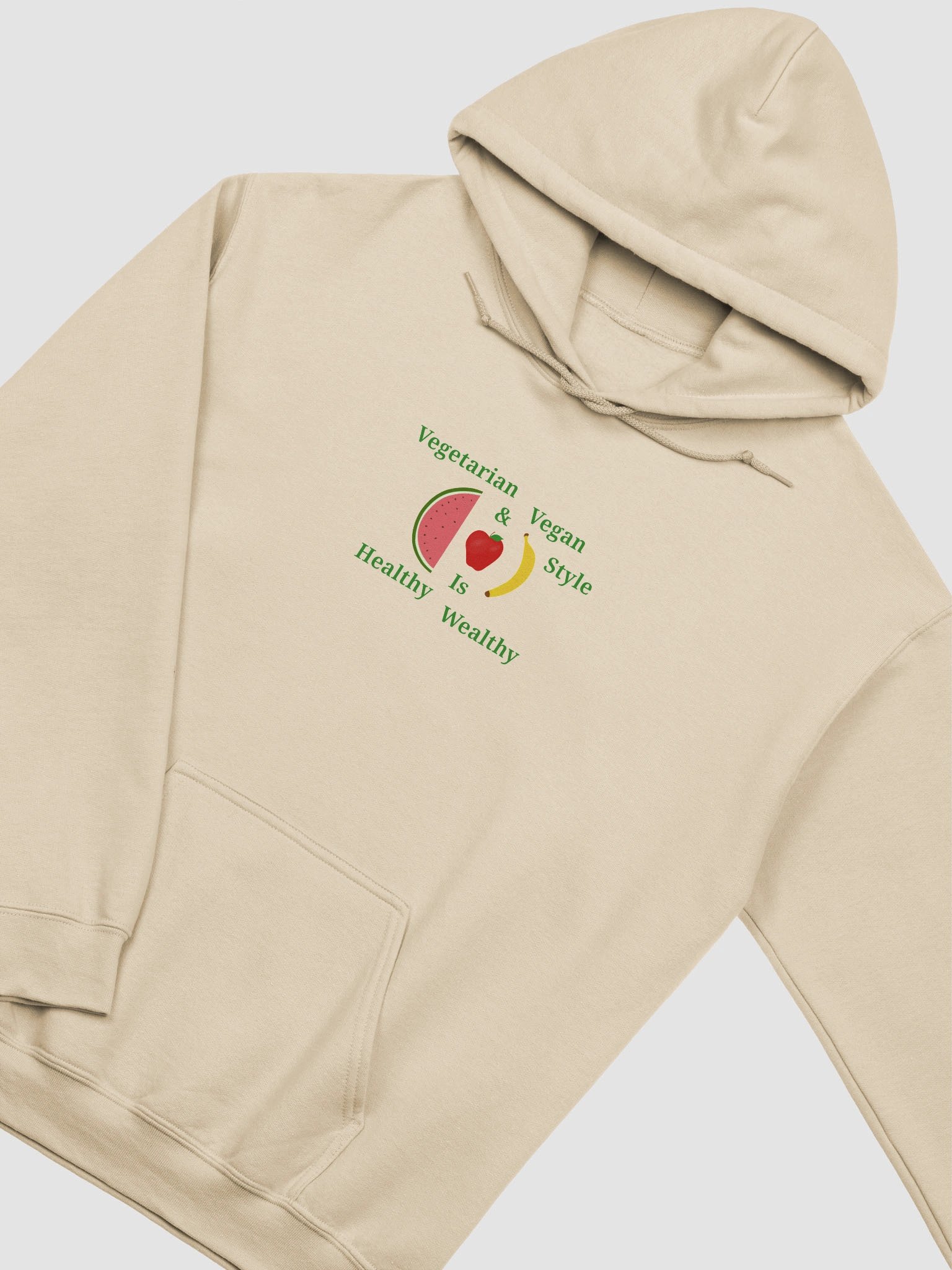 Vegetarian & Vegan Style Classic Hoodie product image (3)