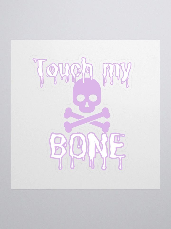 Touch My Bone, Sticker, Pink product image (1)