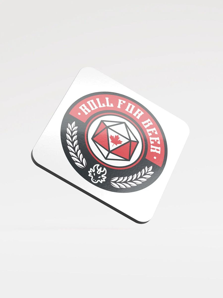 Roll For Beer Coasters product image (1)