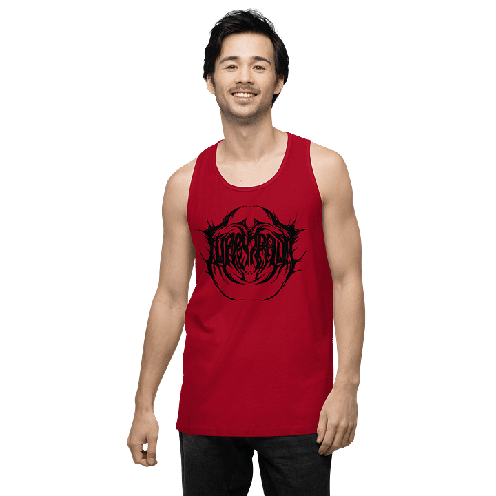 Furry Trash Tank – Metal Logo (Black Print) product image (2)