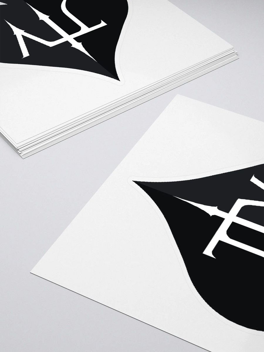 JTV Monogram Spade Stickers product image (12)