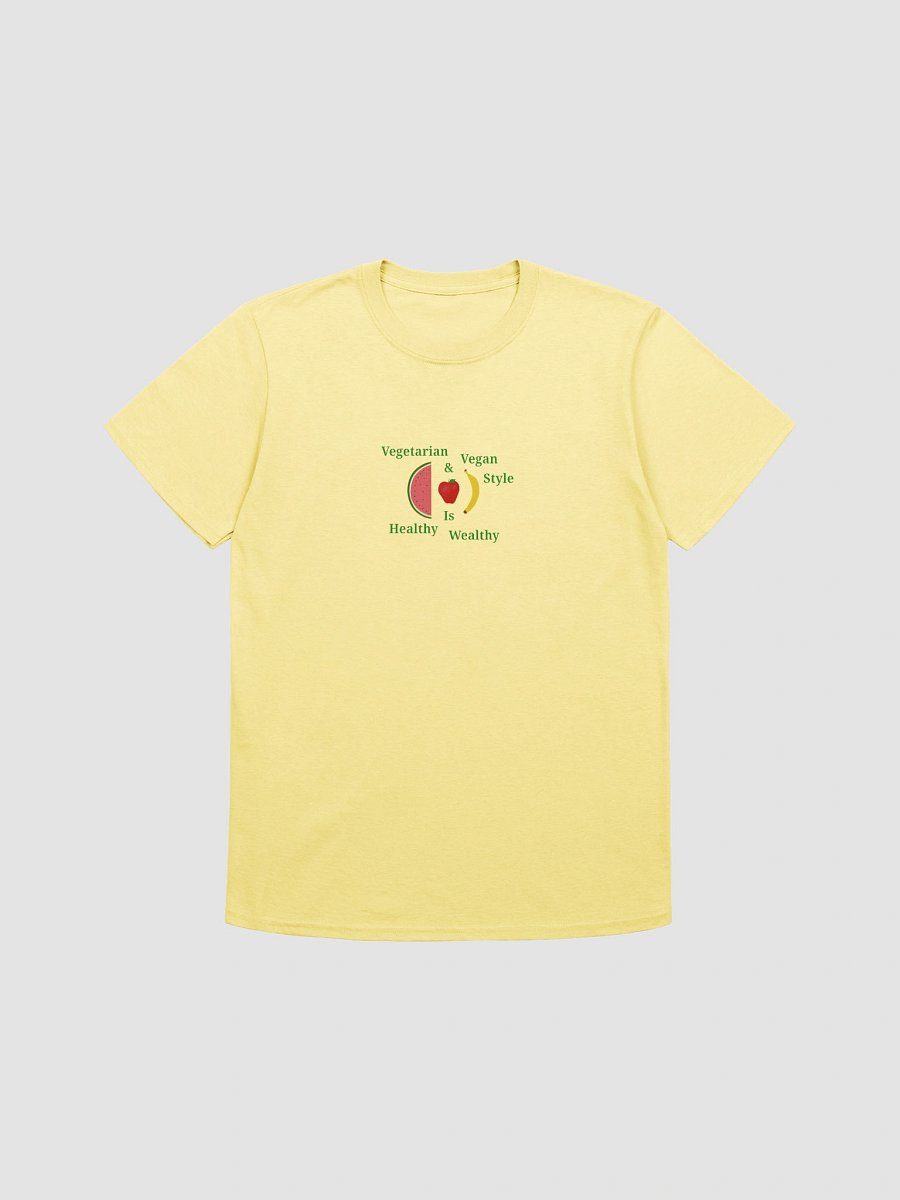 Healthy & Wealthy Vegetarian T-Shirt product image (1)