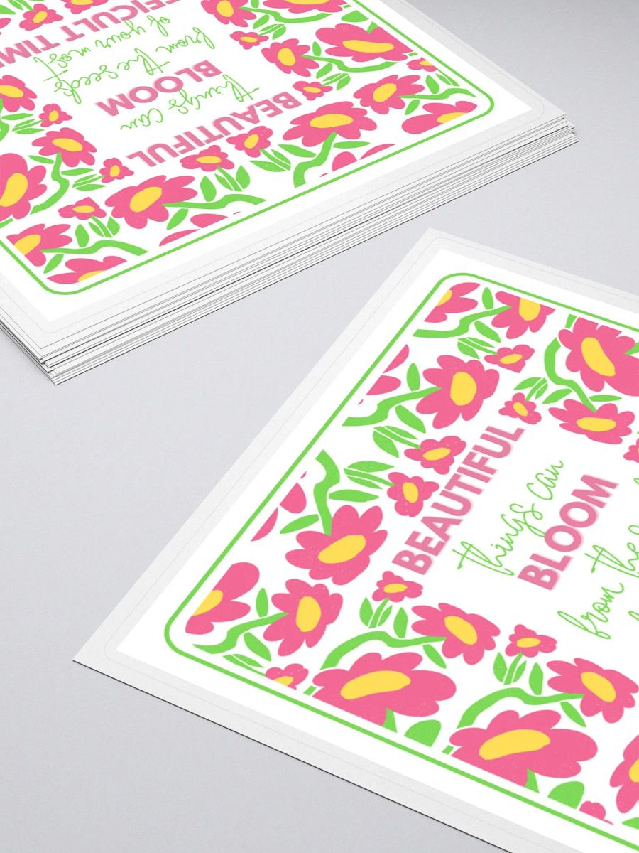 Bloom Inspirational Quote Stickers product image (11)